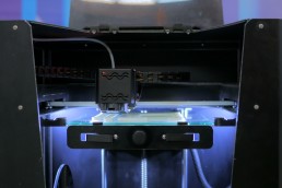 3D printer during work